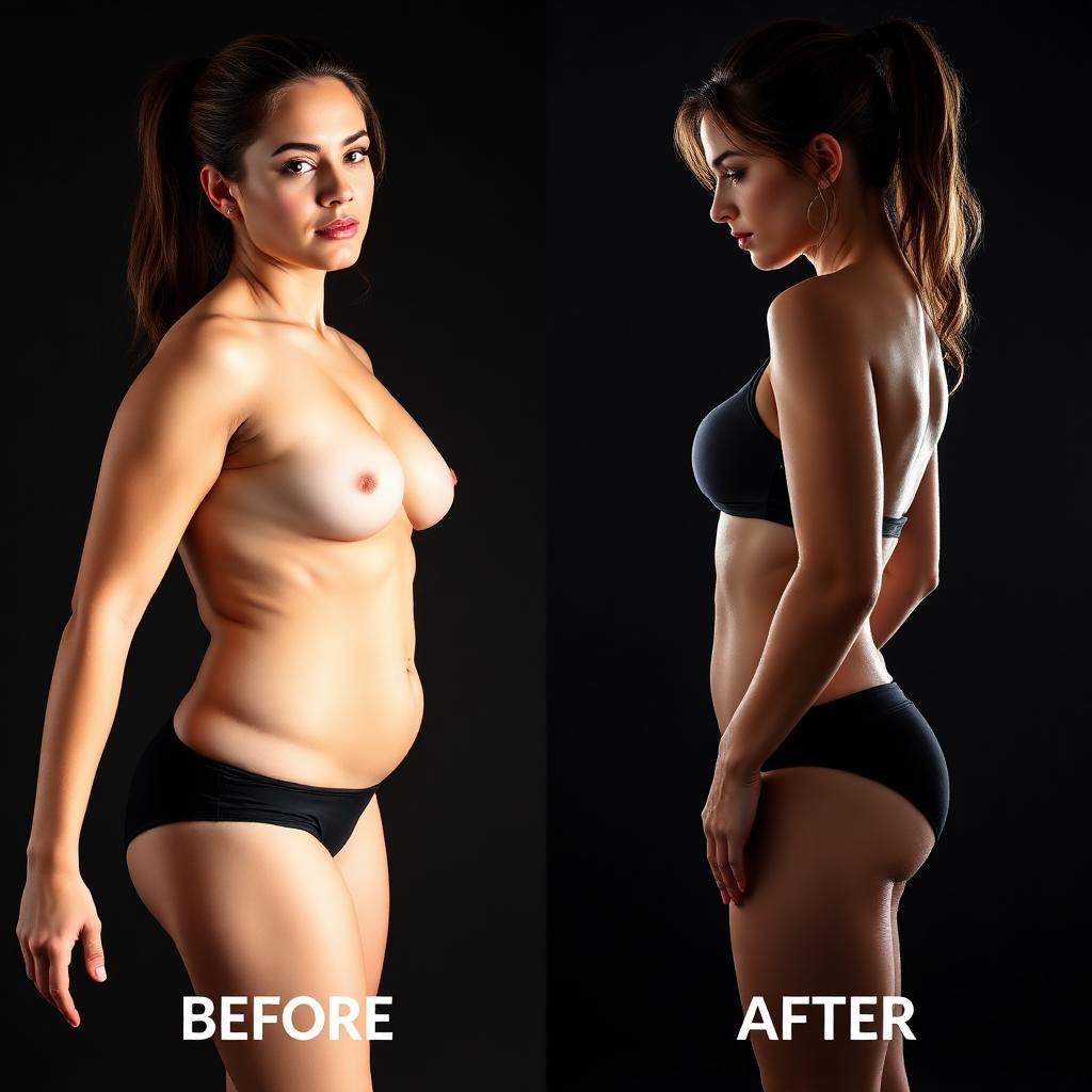 Transformação de Mariana, 32: -9kg + definição em 4 meses